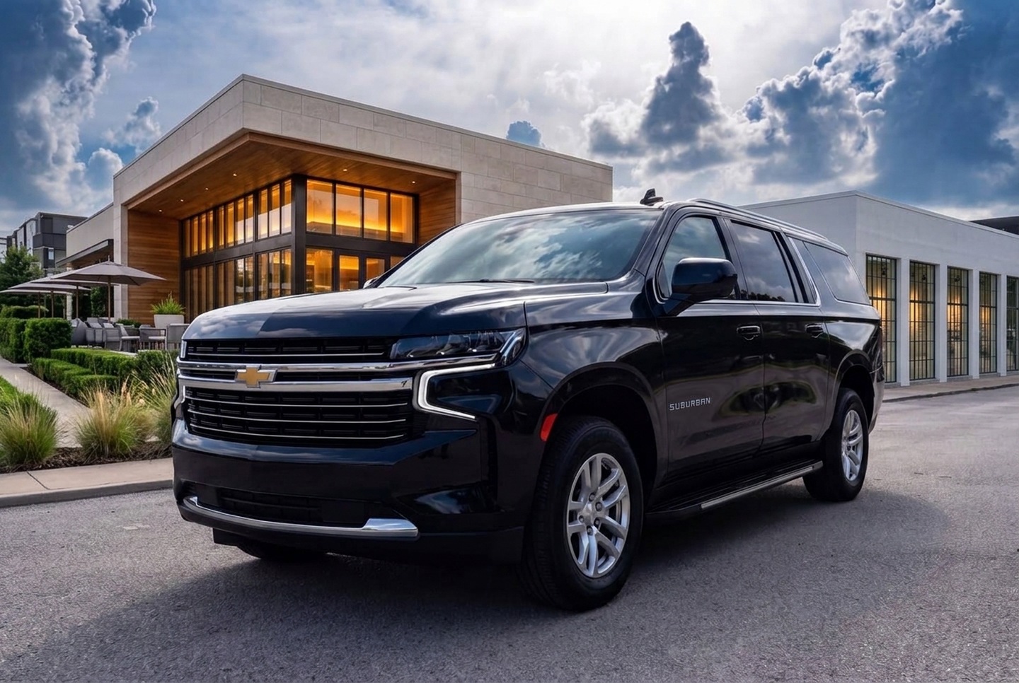 2024 Chevrolet Suburban LT Front Three-Quarter View